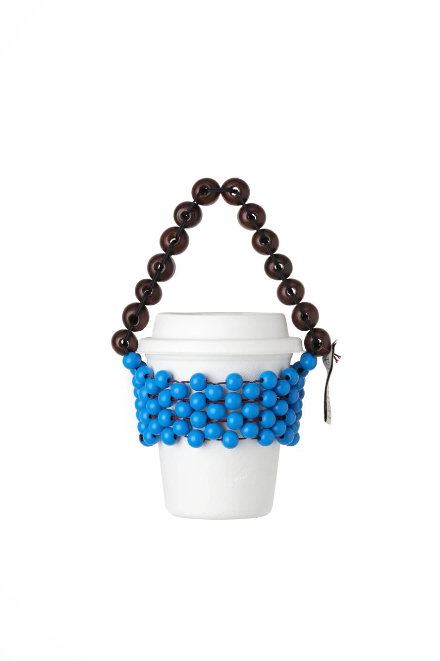 Tanchen B/B Cupholder  //  Brown &  Blue