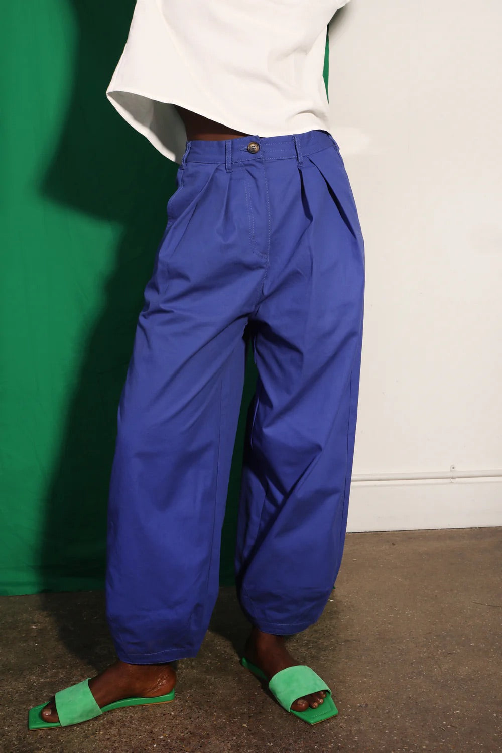 L.F. Markey Jenkin Trouser // Cobalt