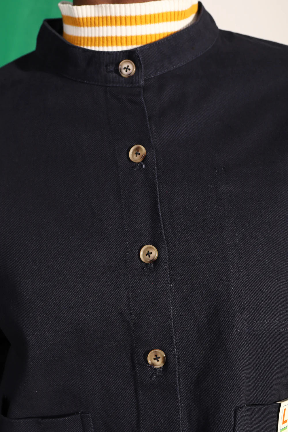 L.F. Markey Wide Chore Coat //  Navy