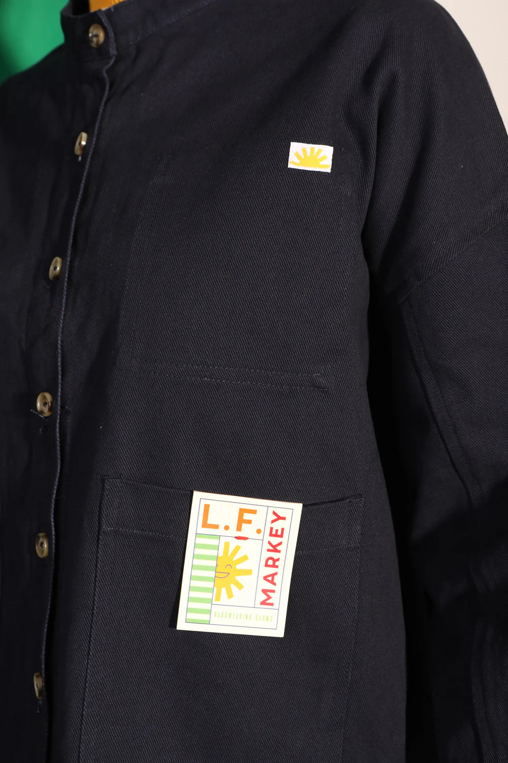 L.F. Markey Wide Chore Coat //  Navy