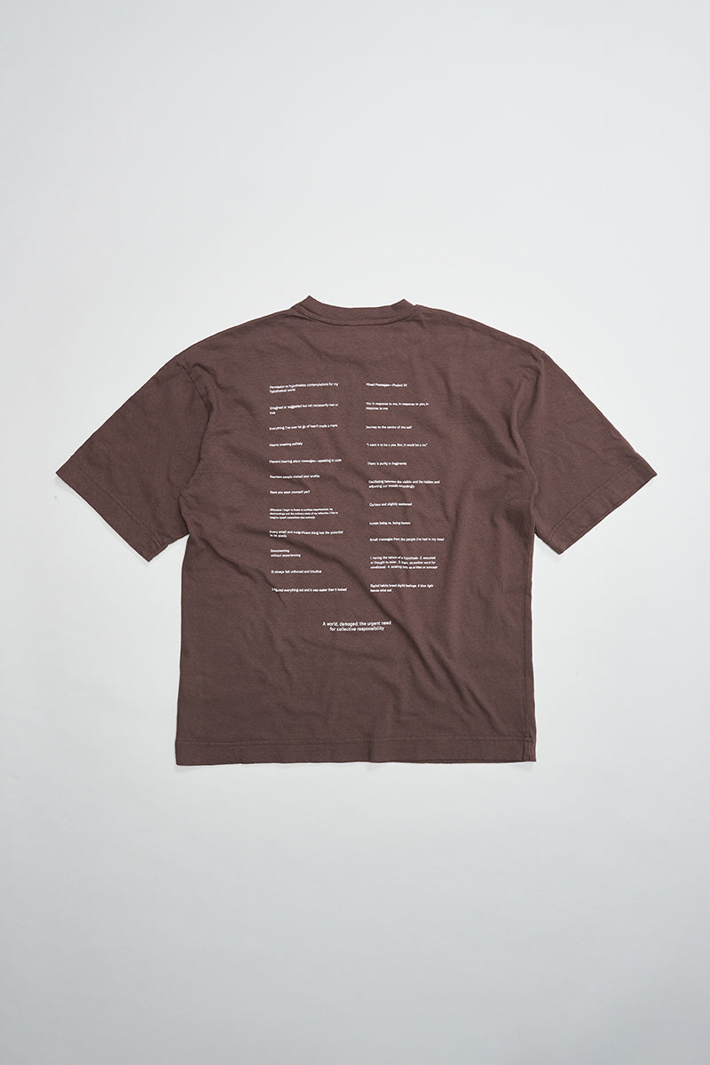 PV Mixed Messages Tee // Umber