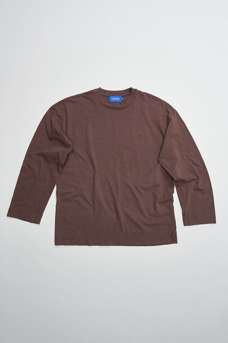 PV Mixed Messages L/S  Tee // Umber