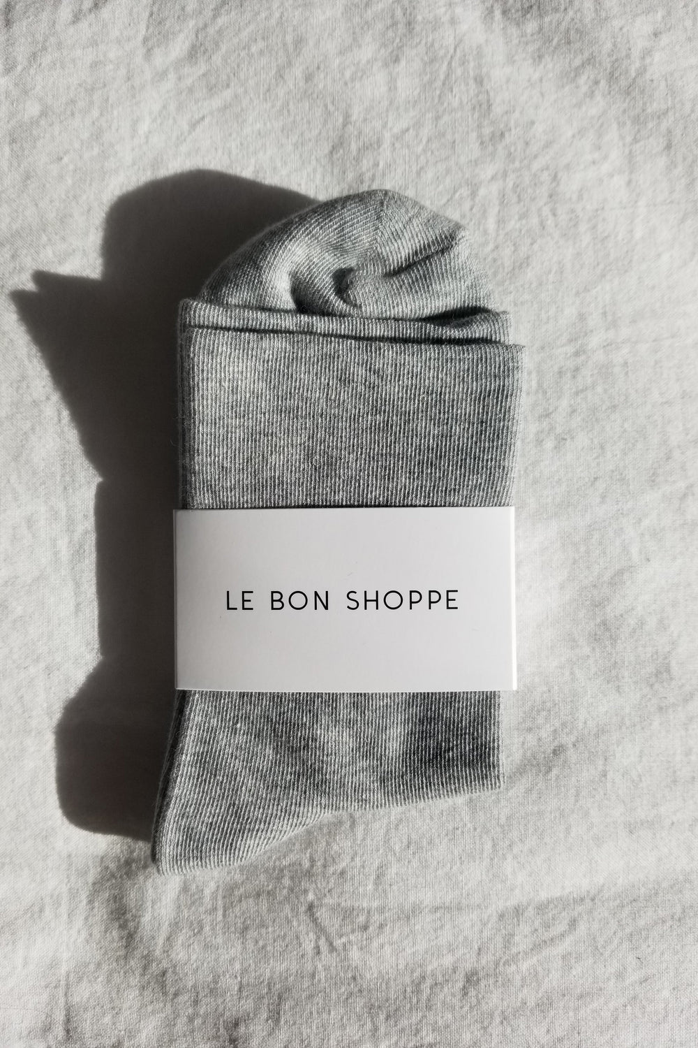 Le Bon Shoppe Sneaker Socks // Ht. Grey