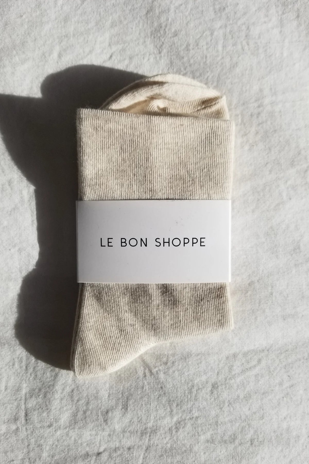 Le Bon Shoppe Sneaker Socks // Oatmeal