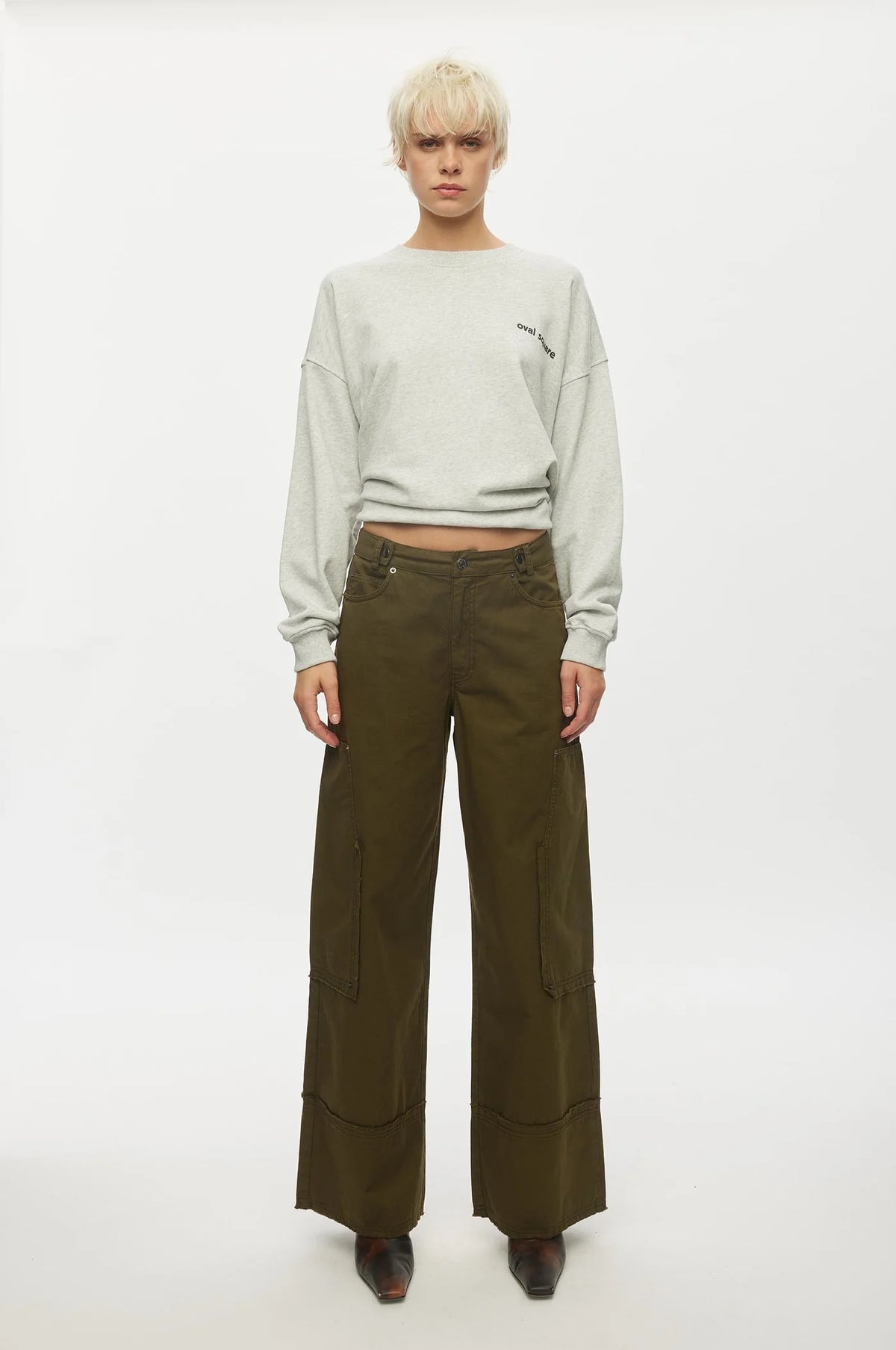 Oval Square Pete Pants // Dark Olive