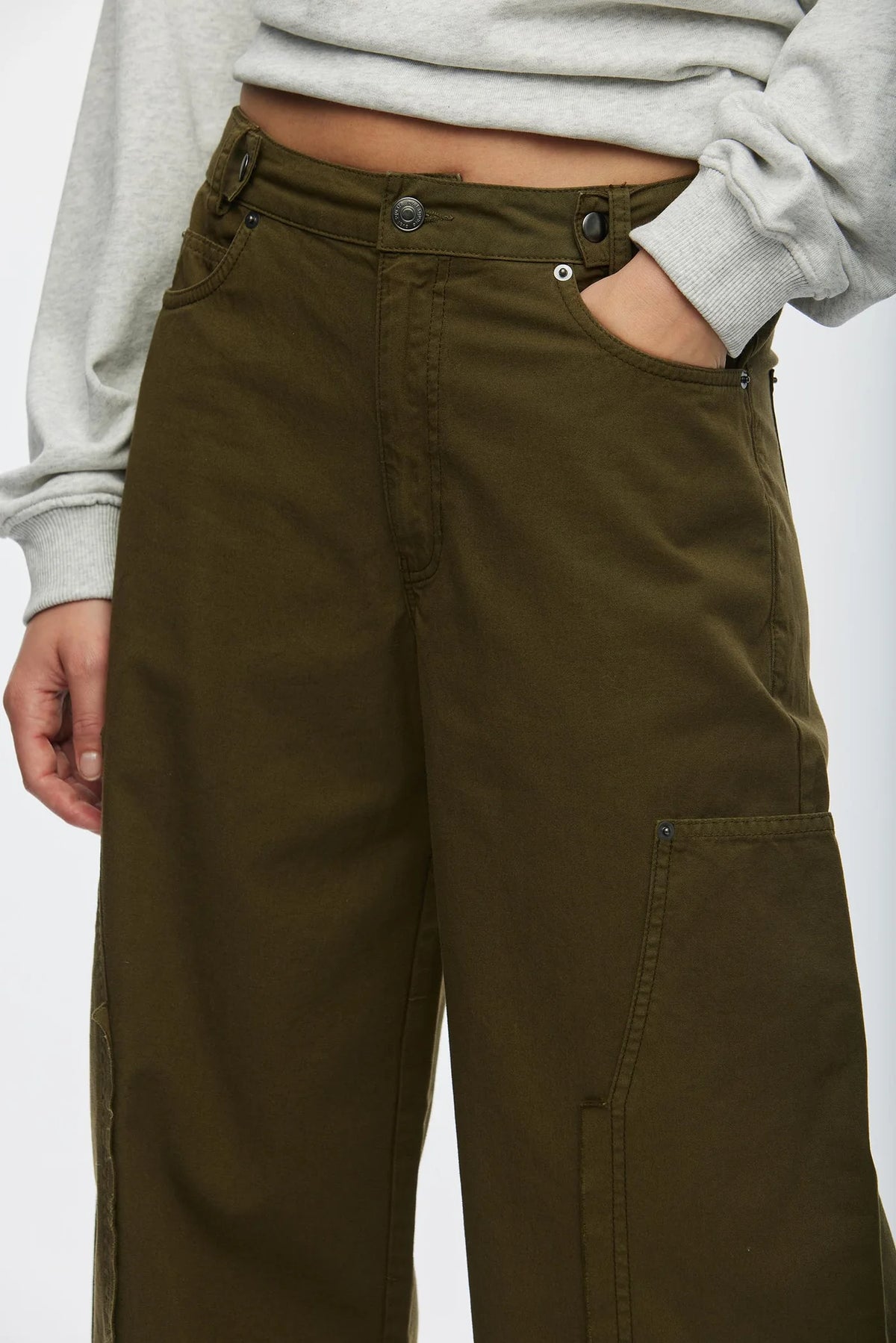 Oval Square Pete Pants // Dark Olive