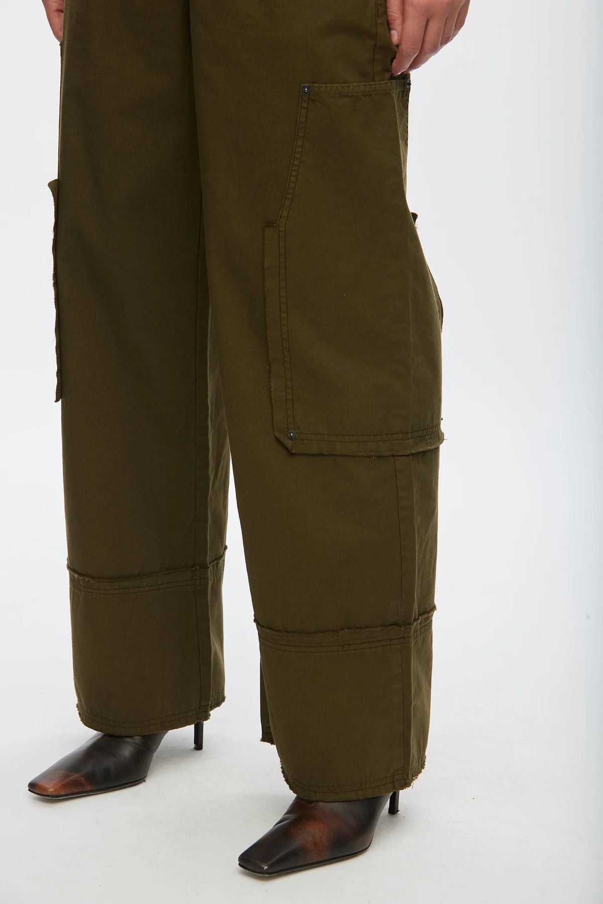 Oval Square Pete Pants // Dark Olive