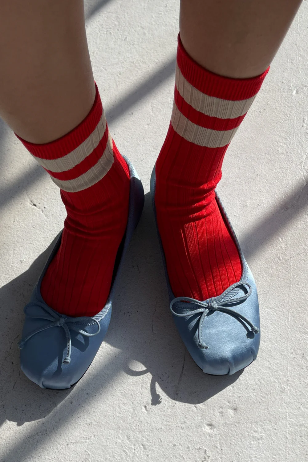 Le Bon Shoppe Her Varsity Socks // Desire