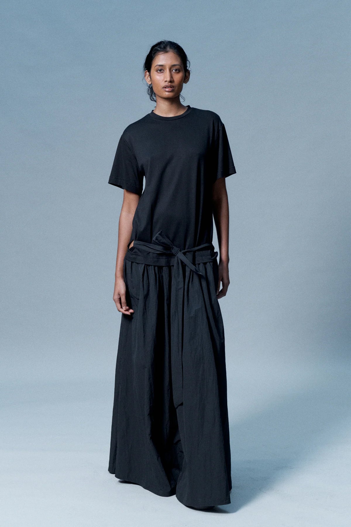 Verner T-Shirt  Gown // Black