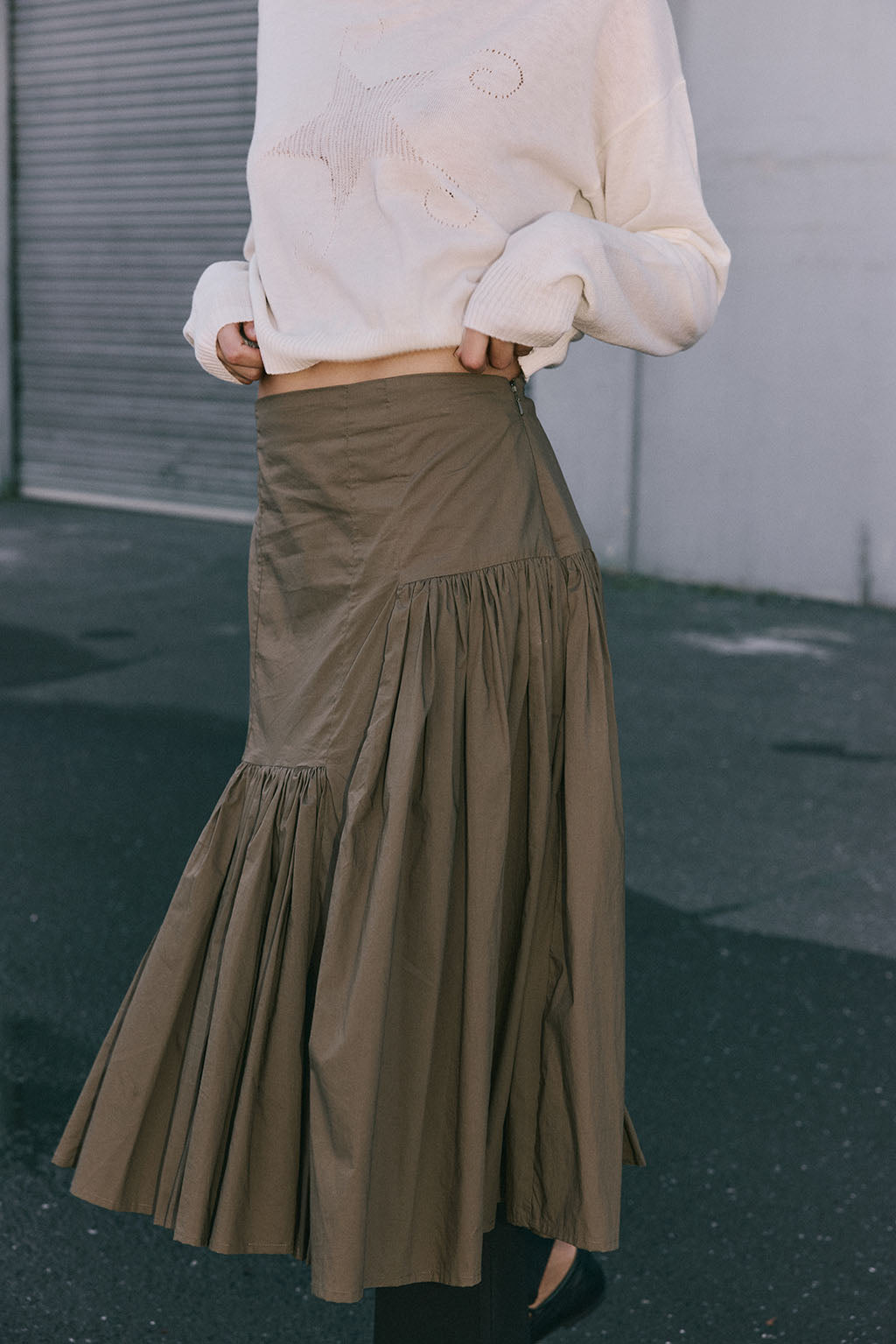 Muse Noma Skirt // Khaki