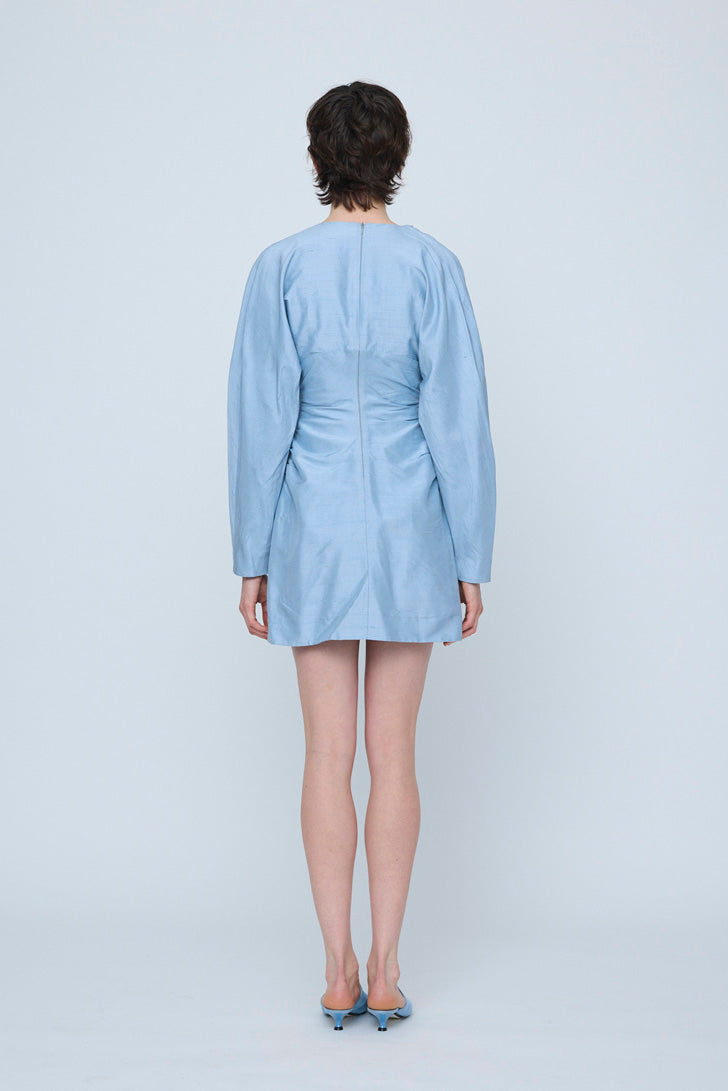 Wynn Hamlyn Zoe Mini Dress // Sky Blue