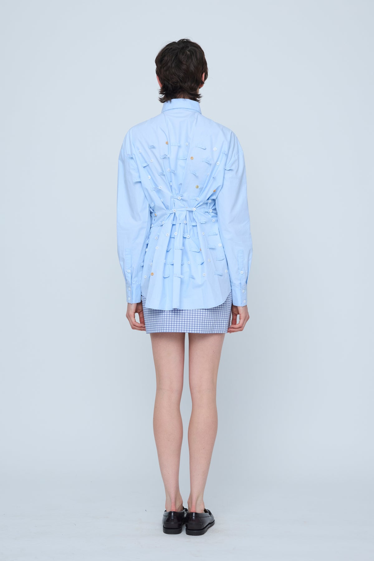 Wynn Hamlyn Buttons Shirt // Sky Blue