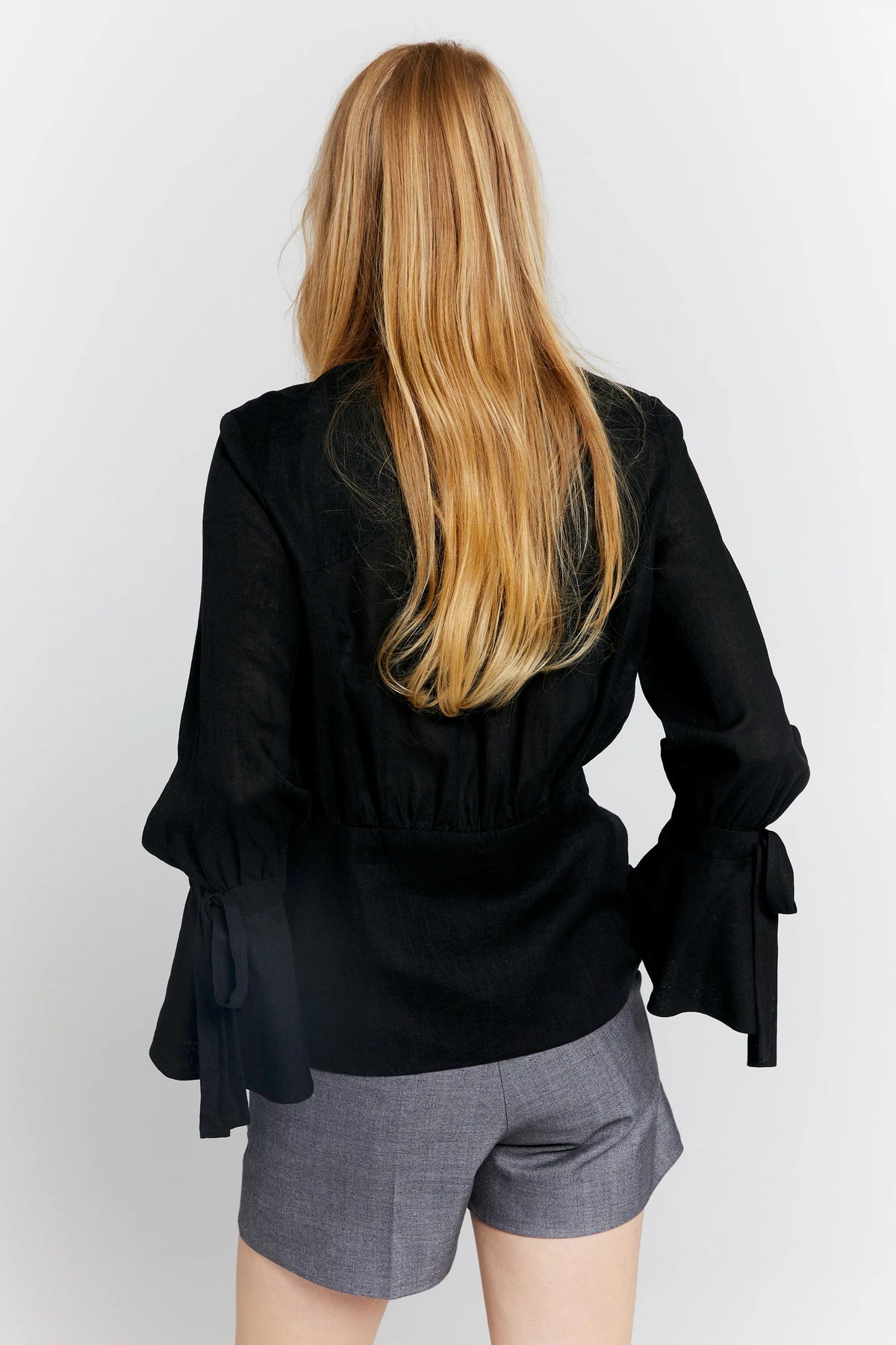 Karen Walker Quest Shirt // Black