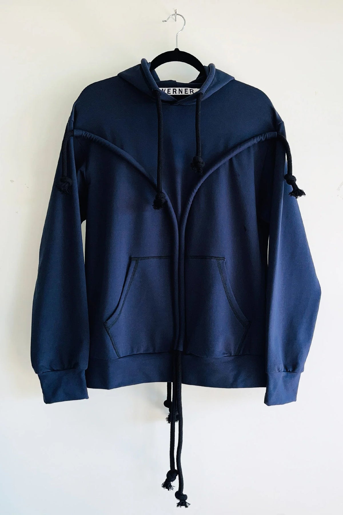 Verner Rope Hoodie // Navy