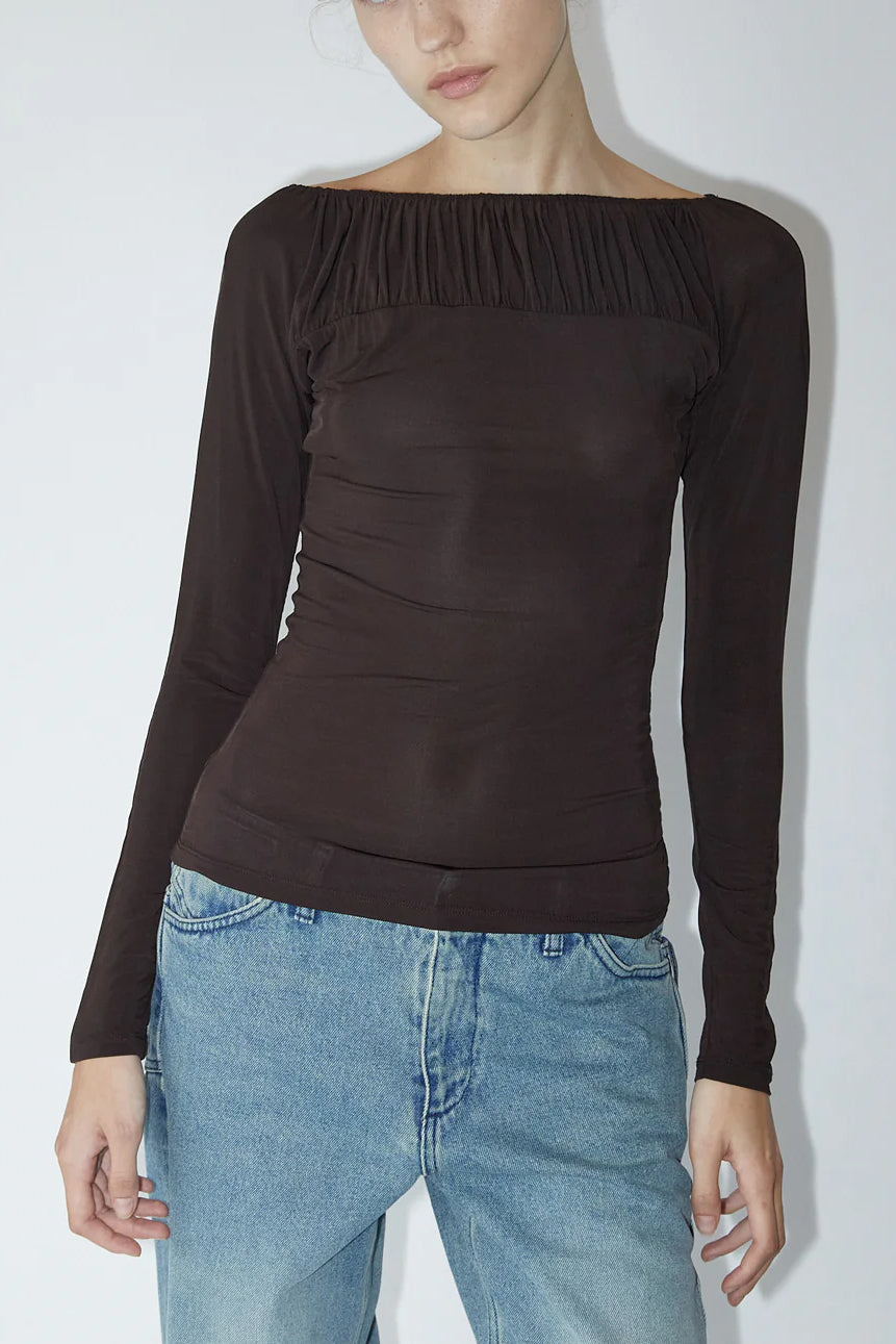 Paloma Wool Azucar Top // Brown