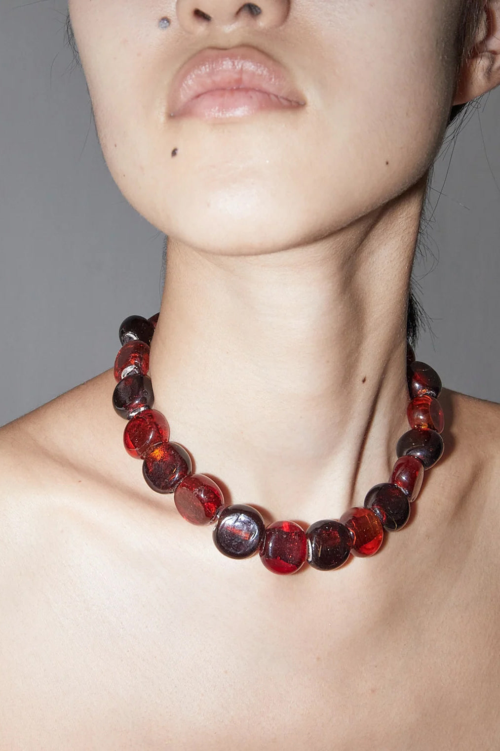 Paloma Wool Adrienne Necklace // Red