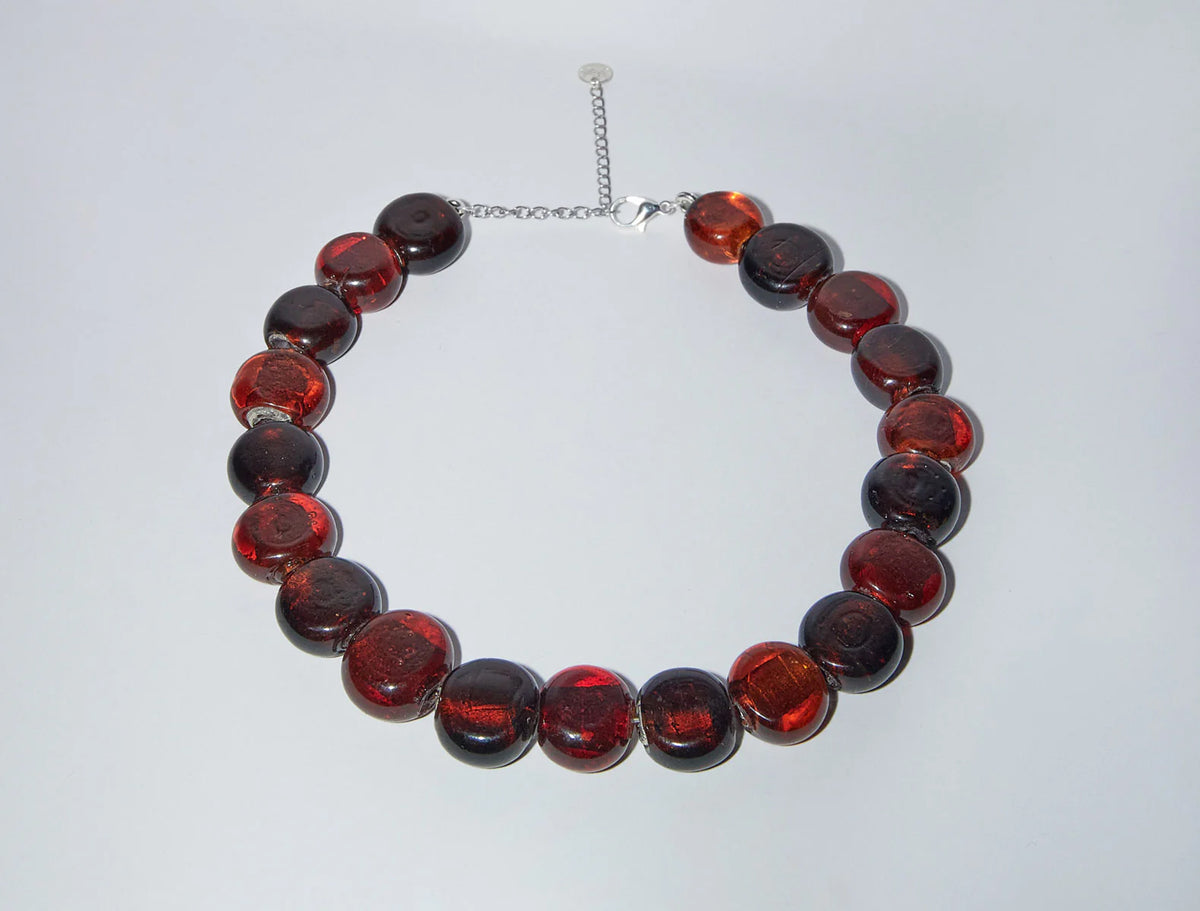 Paloma Wool Adrienne Necklace // Red