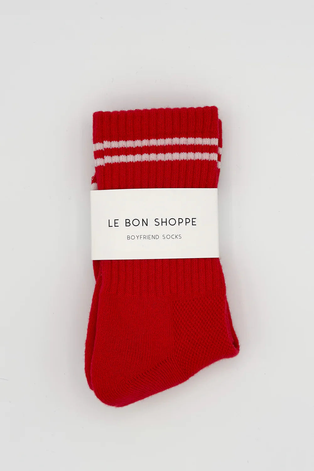 Le Bon Shoppe Boyfriend Socks // Red