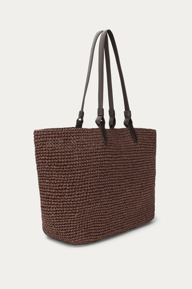 Deadly Ponies Mr Bandit Tote Rush // Mud Raffia