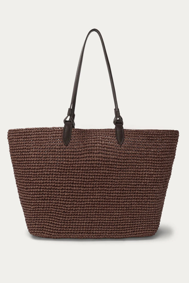 Deadly Ponies Mr Bandit Tote Rush // Mud Raffia