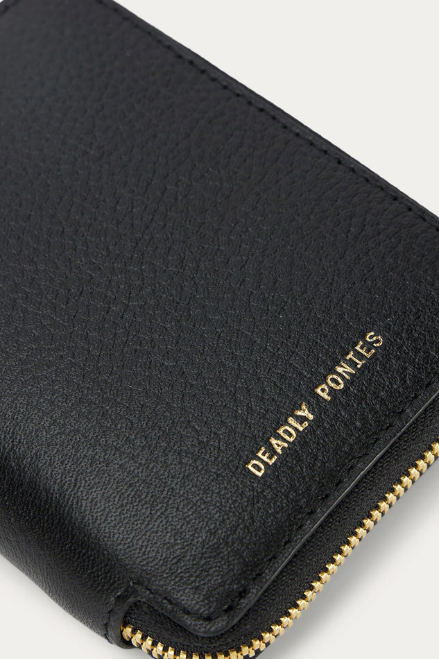 Deadly Ponies Mr Mini Wallet R24 // Black