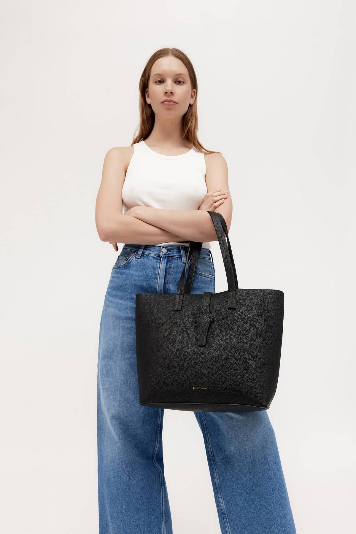 Deadly Ponies Mr Porter Tote // Black