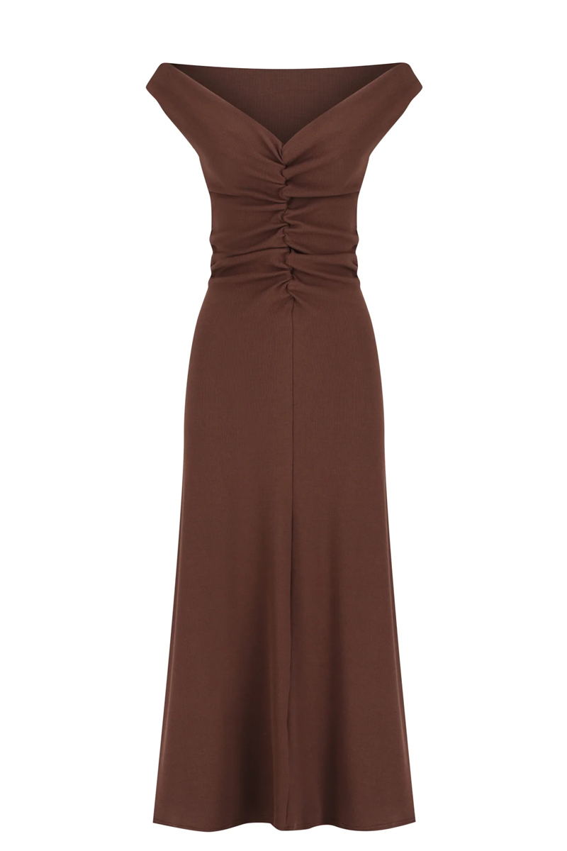 Dominique Healy Niveah Dress // Choc