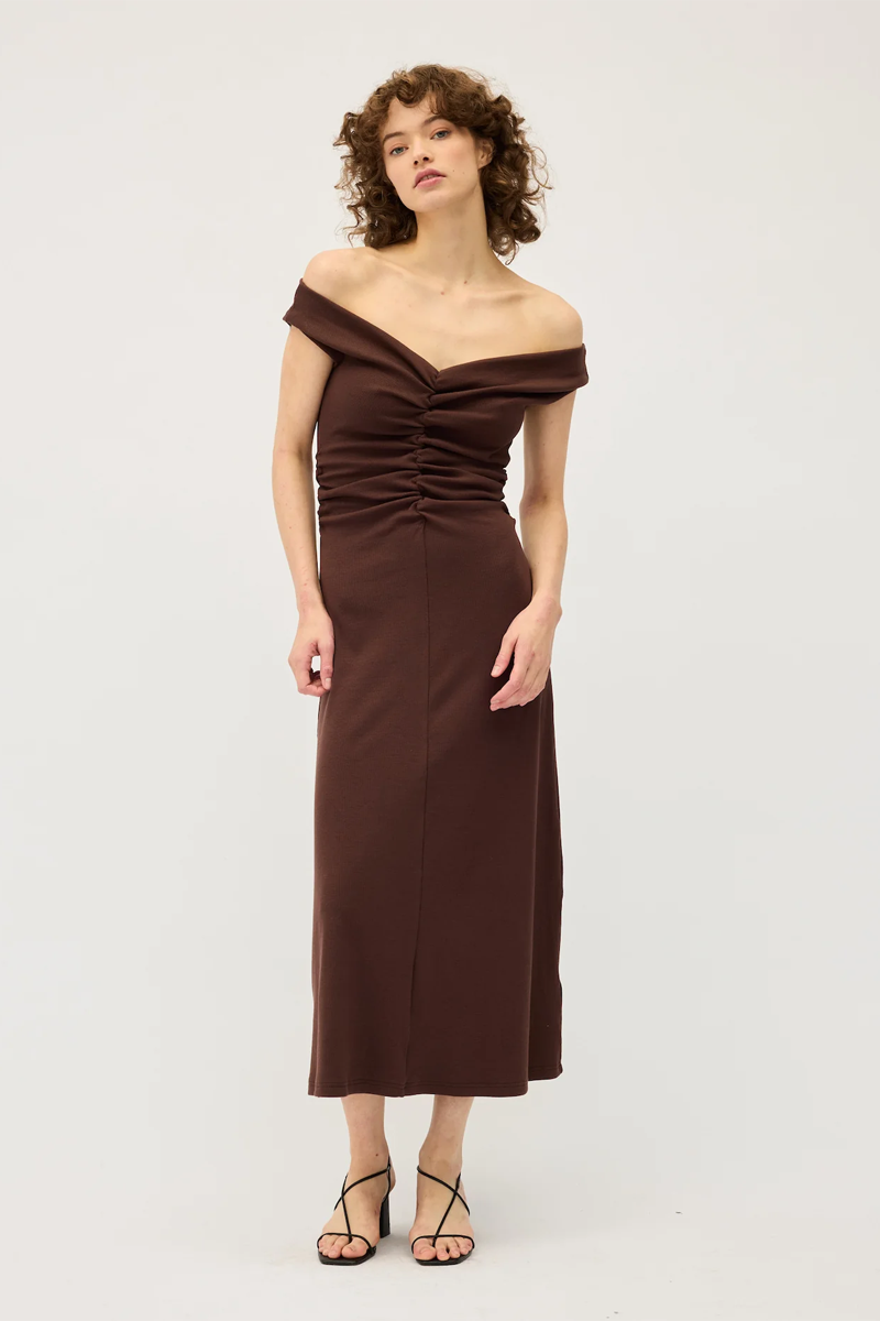 Dominique Healy Niveah Dress // Choc