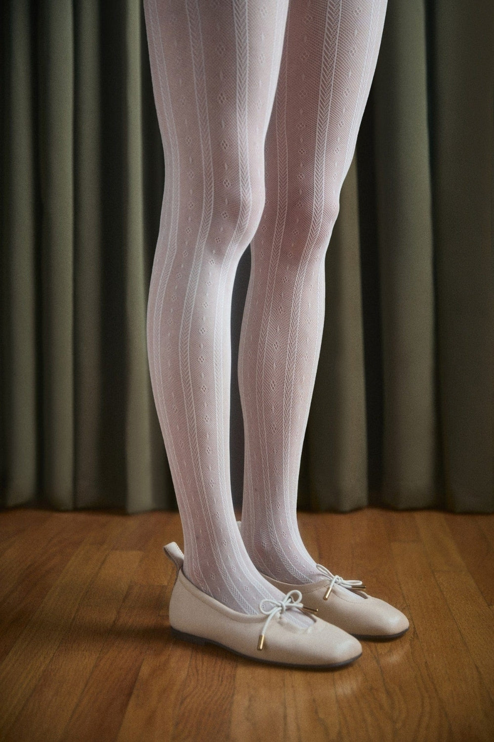 Delicate Tights // White