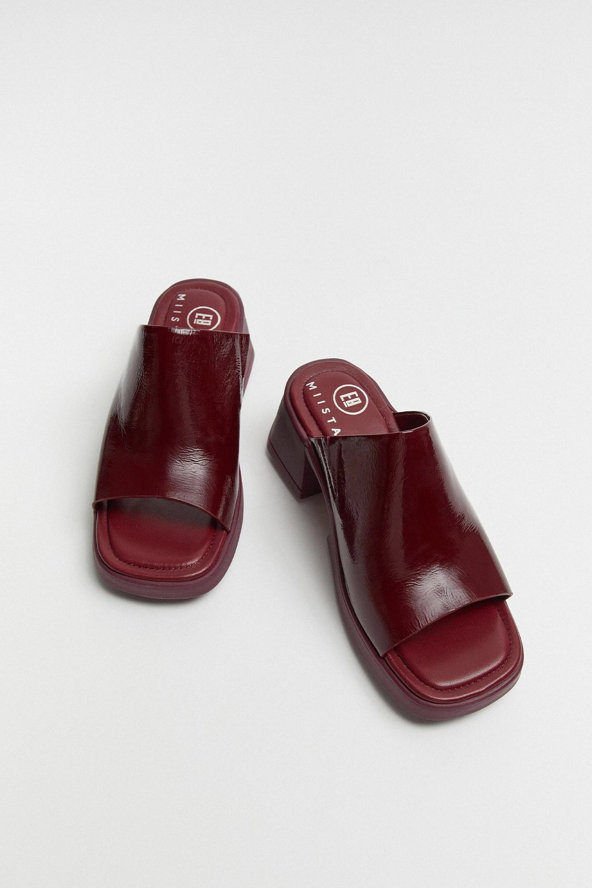 Miista Clarin Rojo Mule // Burgundy