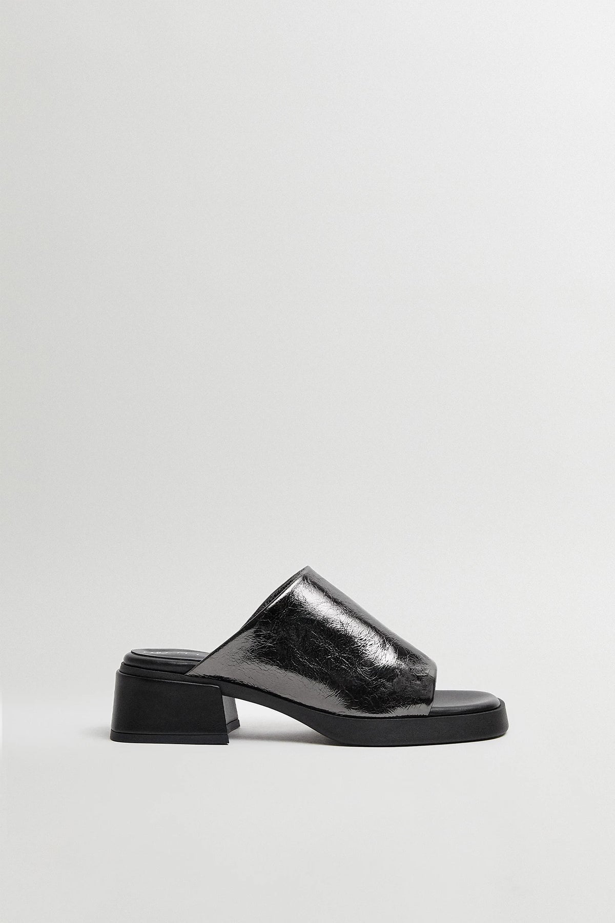 Miista Zooey Mule // Dark Silver