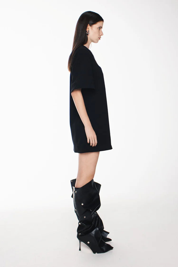 Kourh Galaxea Tee Dress // Black