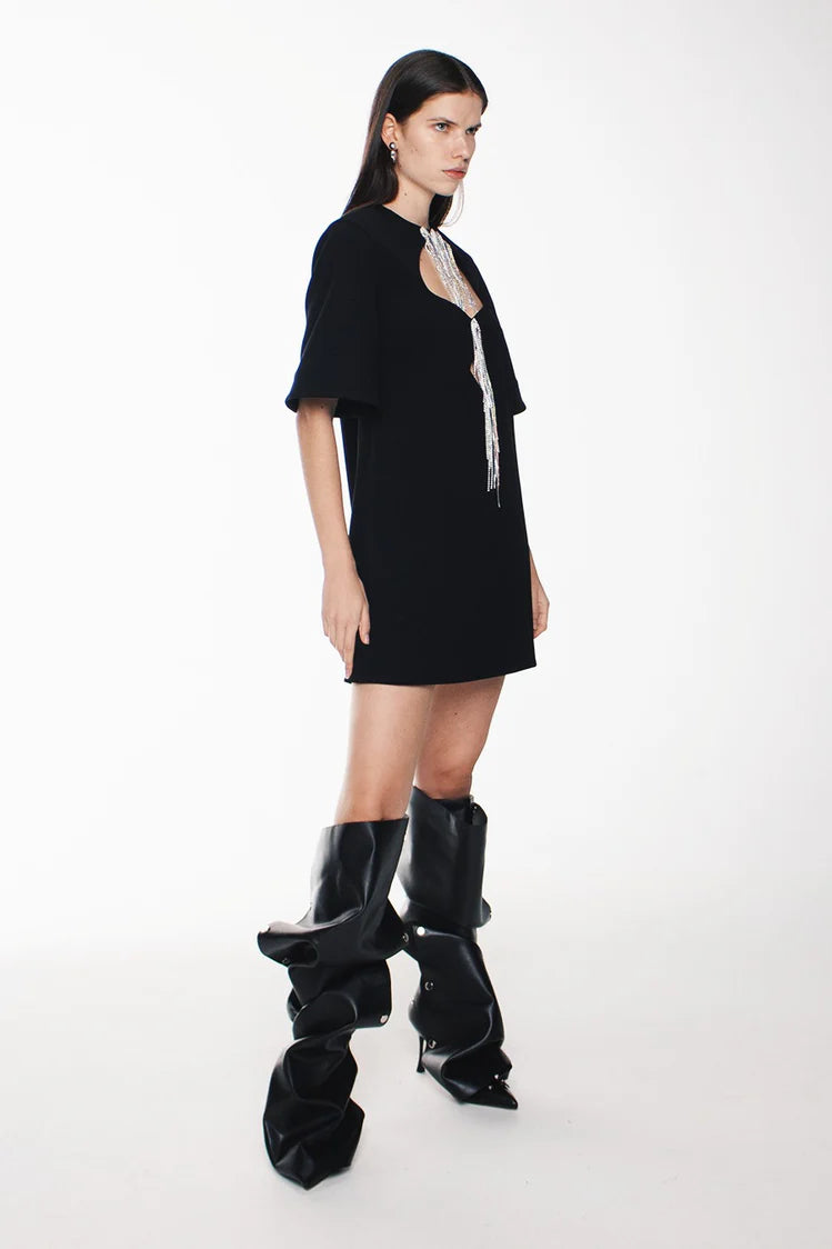 Kourh Galaxea Tee Dress // Black