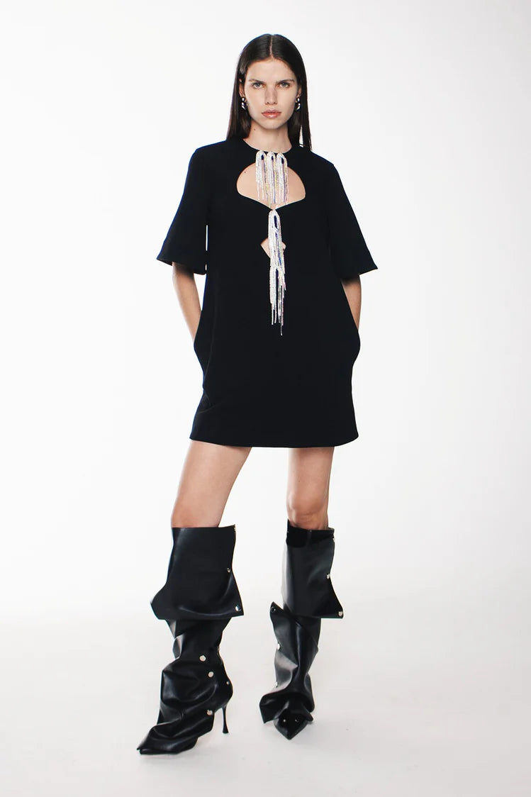 Kourh Galaxea Tee Dress // Black