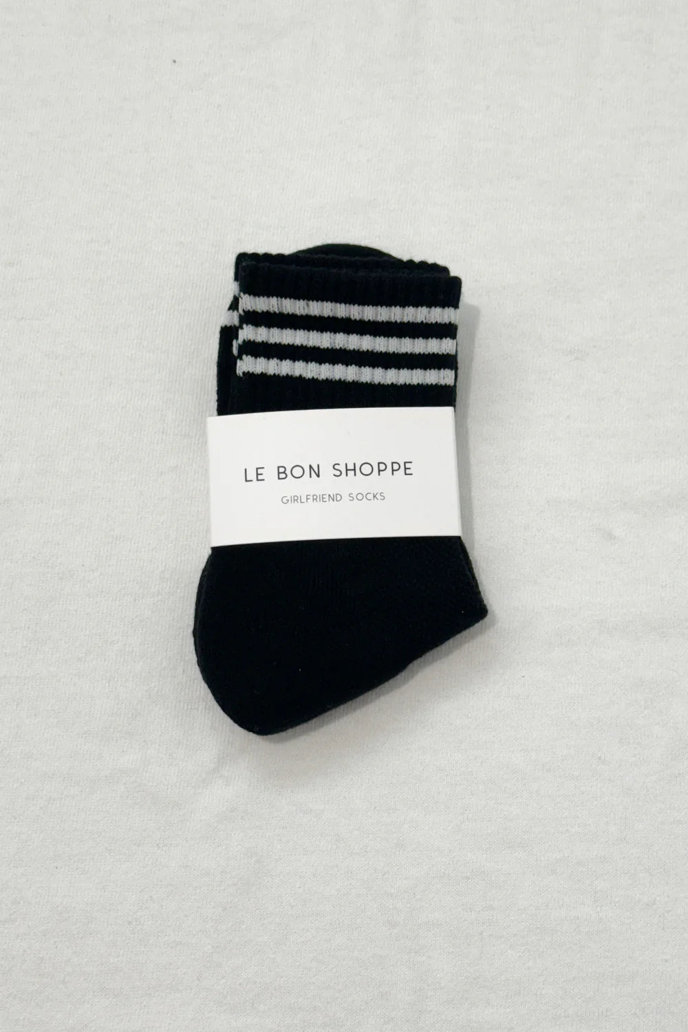 Le Bon Shoppe Girlfriend Socks  // Black