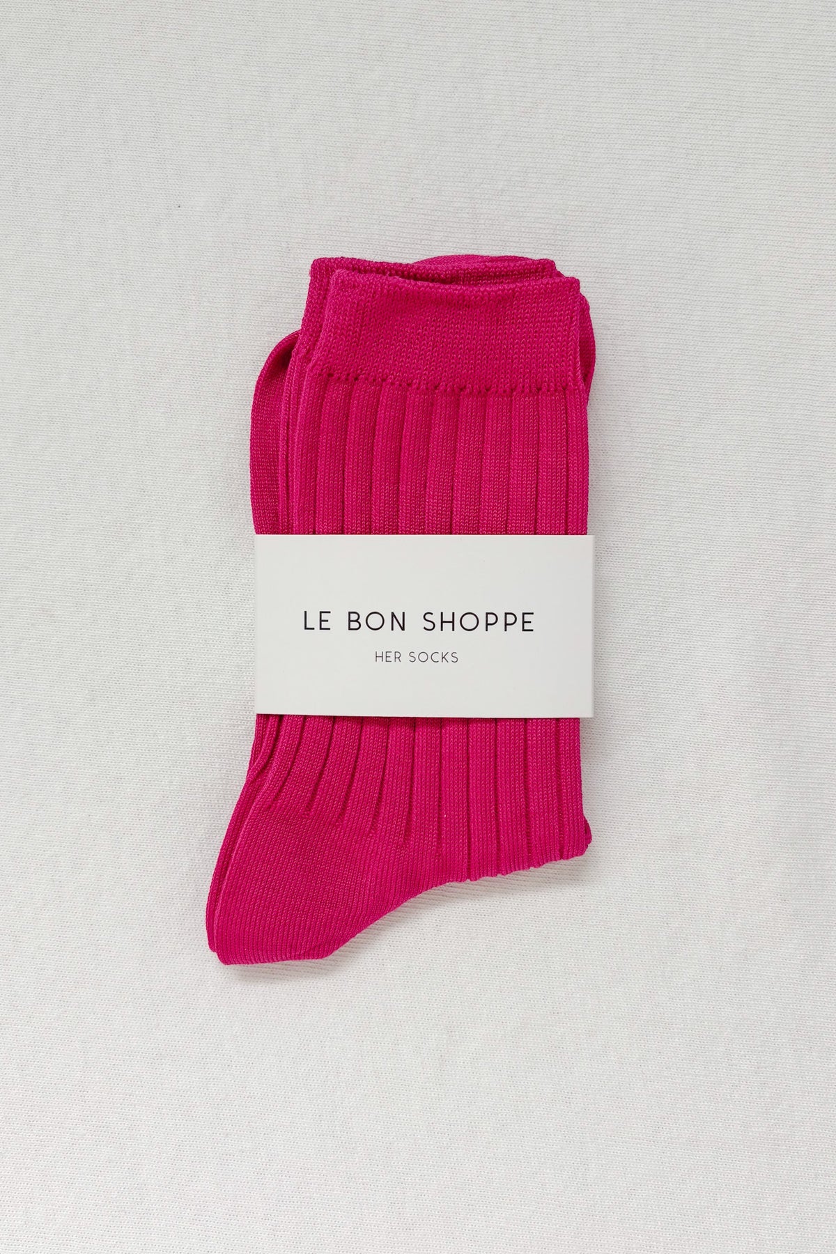 Le Bon Shoppe Her Socks MC Cotton // Fuchsia