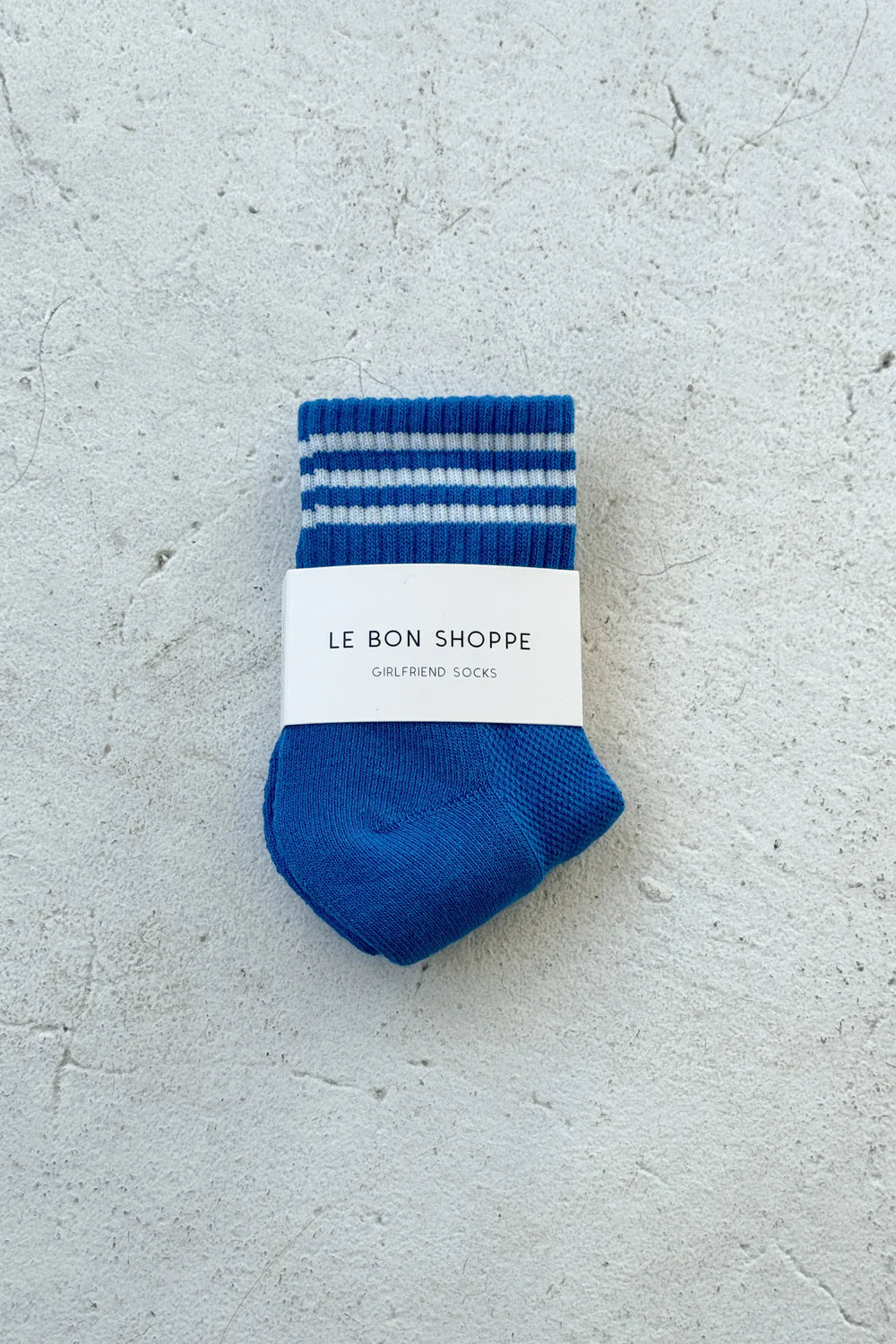 Le Bon Shoppe Girlfriend Socks // Royal Blue