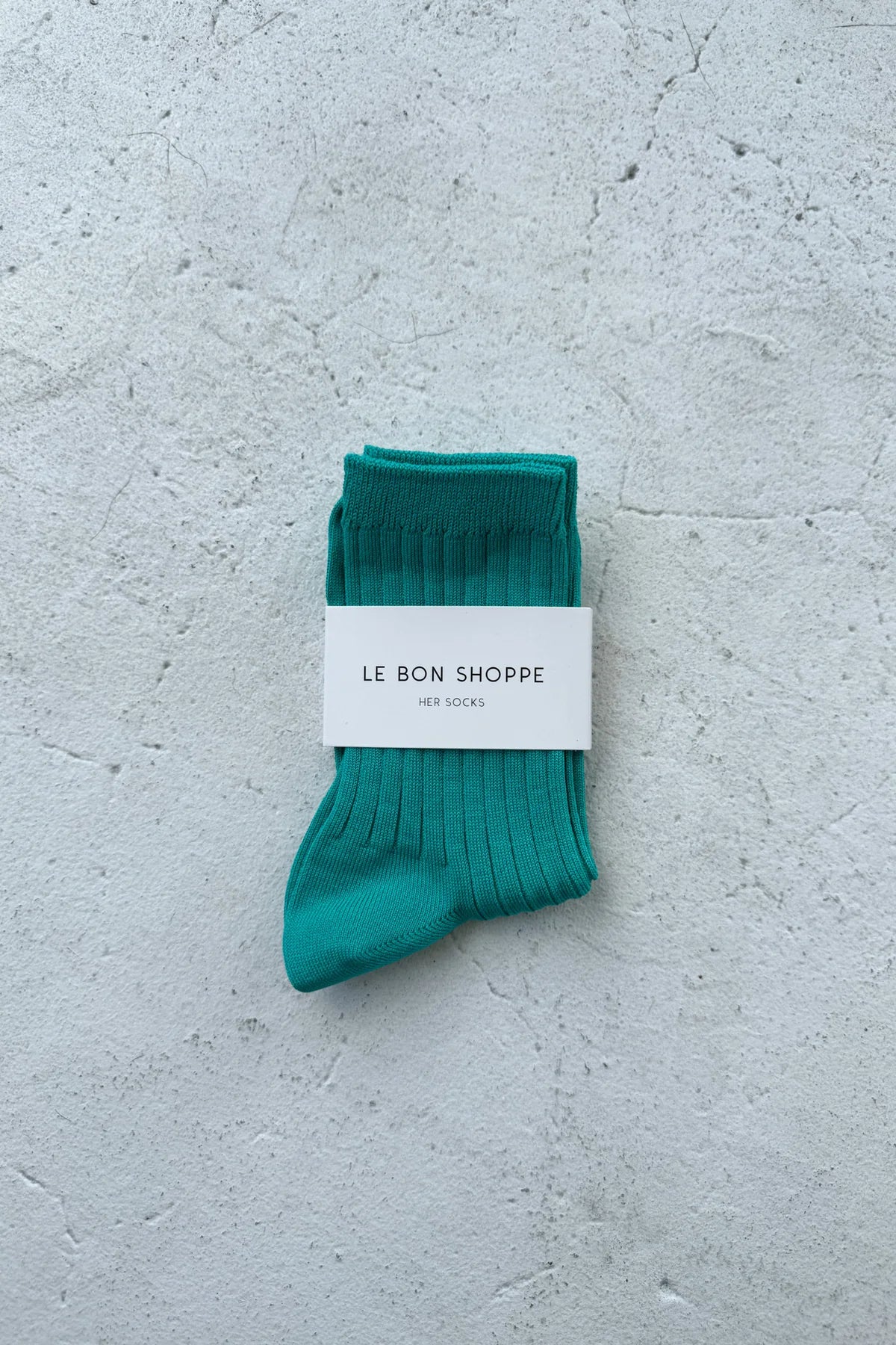 Le Bon Shoppe Her Socks MC Cotton //  Turquoise