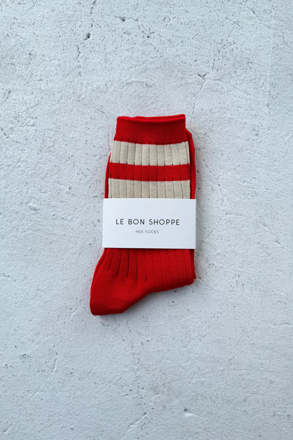 Le Bon Shoppe Her Varsity Socks // Desire