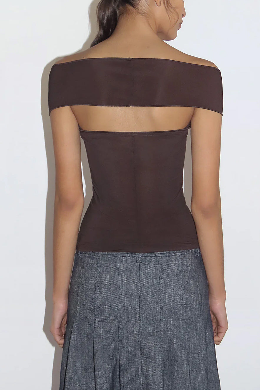 Paloma Wool Emy Top // Brown