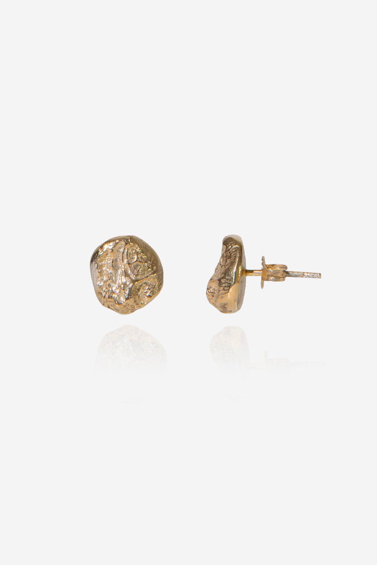 Tilda Mini Stoned Studs // Gold Plated