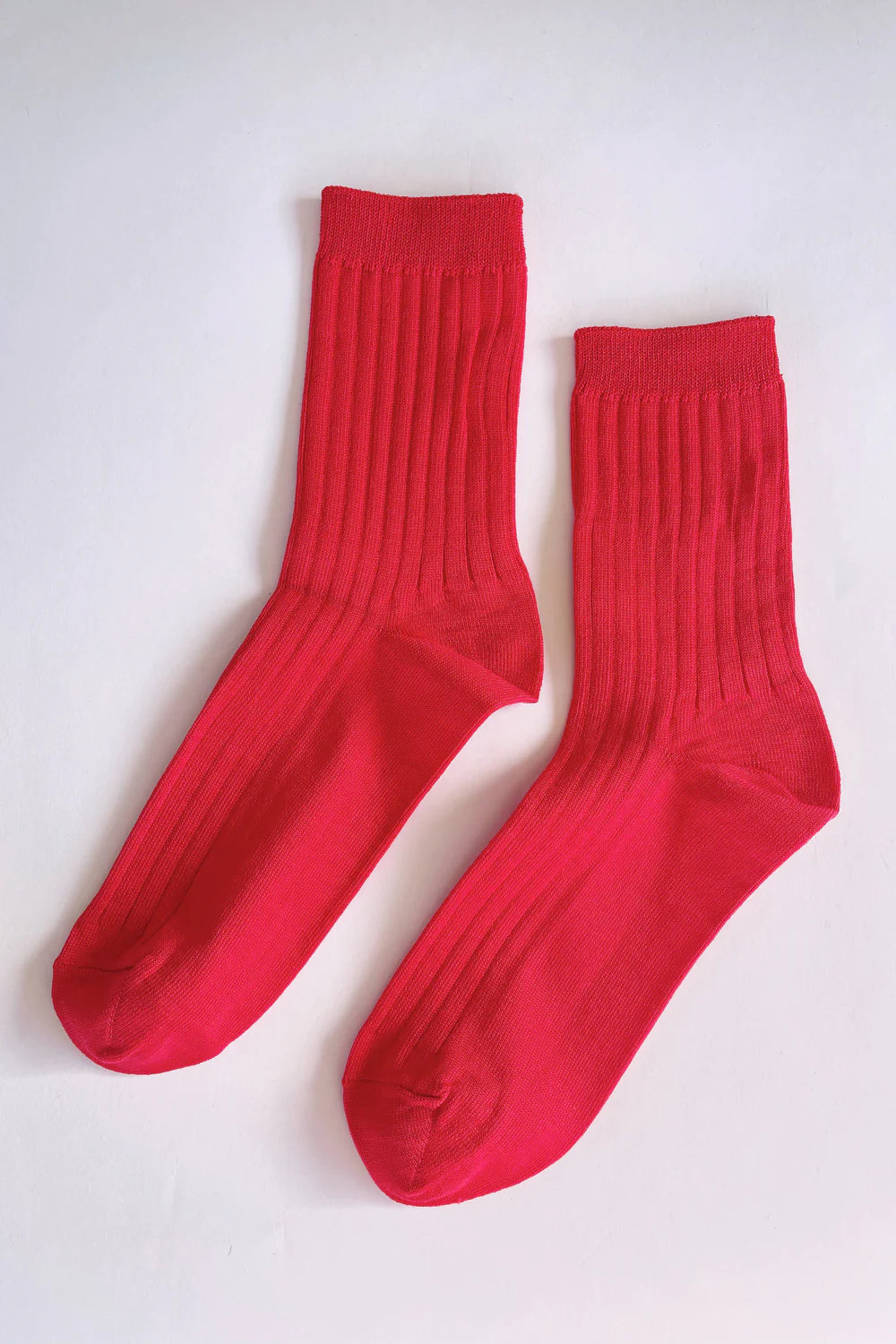 Le Bon Shoppe Her Socks MC Cotton // Classic Red