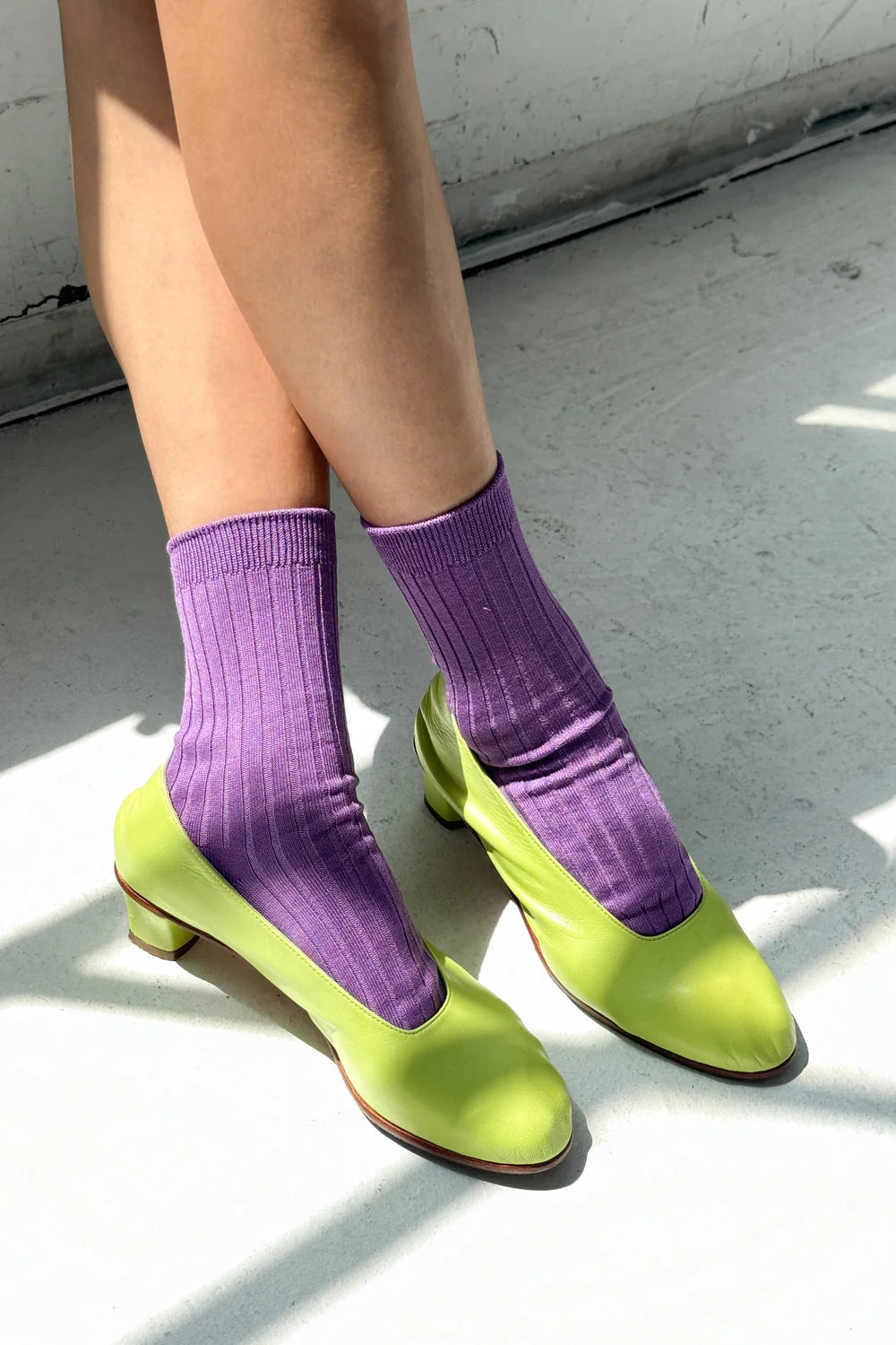 Le Bon Shoppe Her Socks MC Cotton // Violet