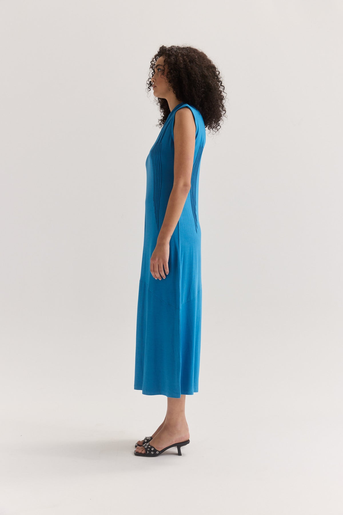 Muse Carmen Dress // Blue