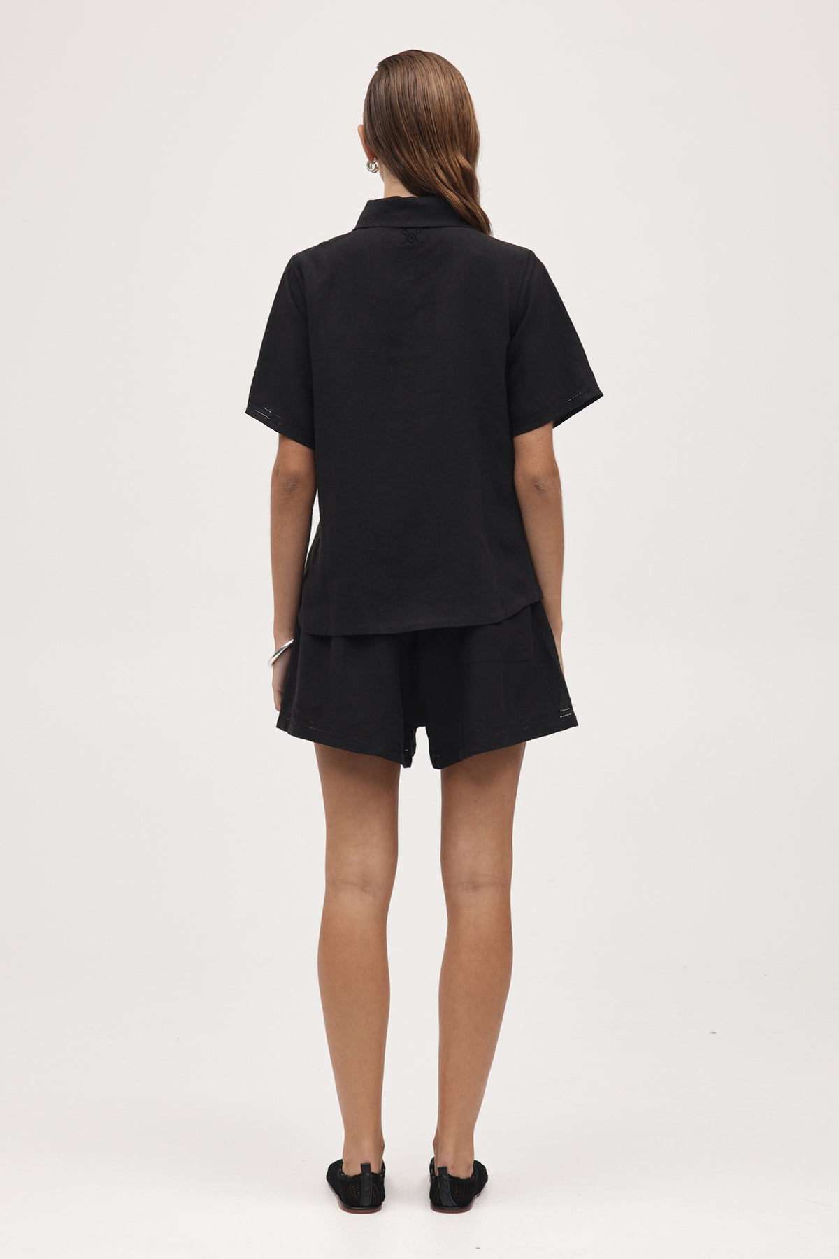 Marle Sunny  Shirt // Black