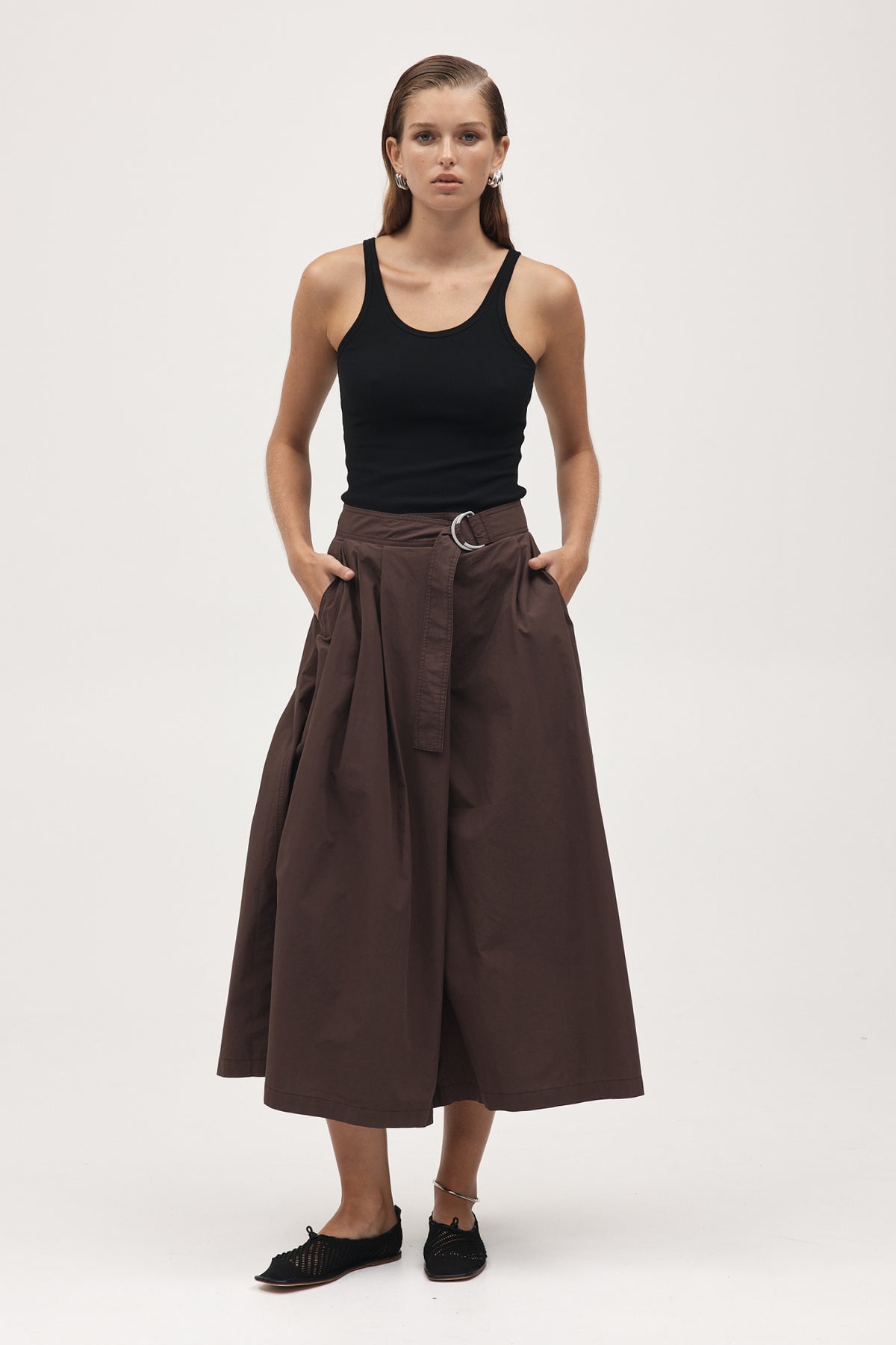 Marle Henry Skirt // Choc