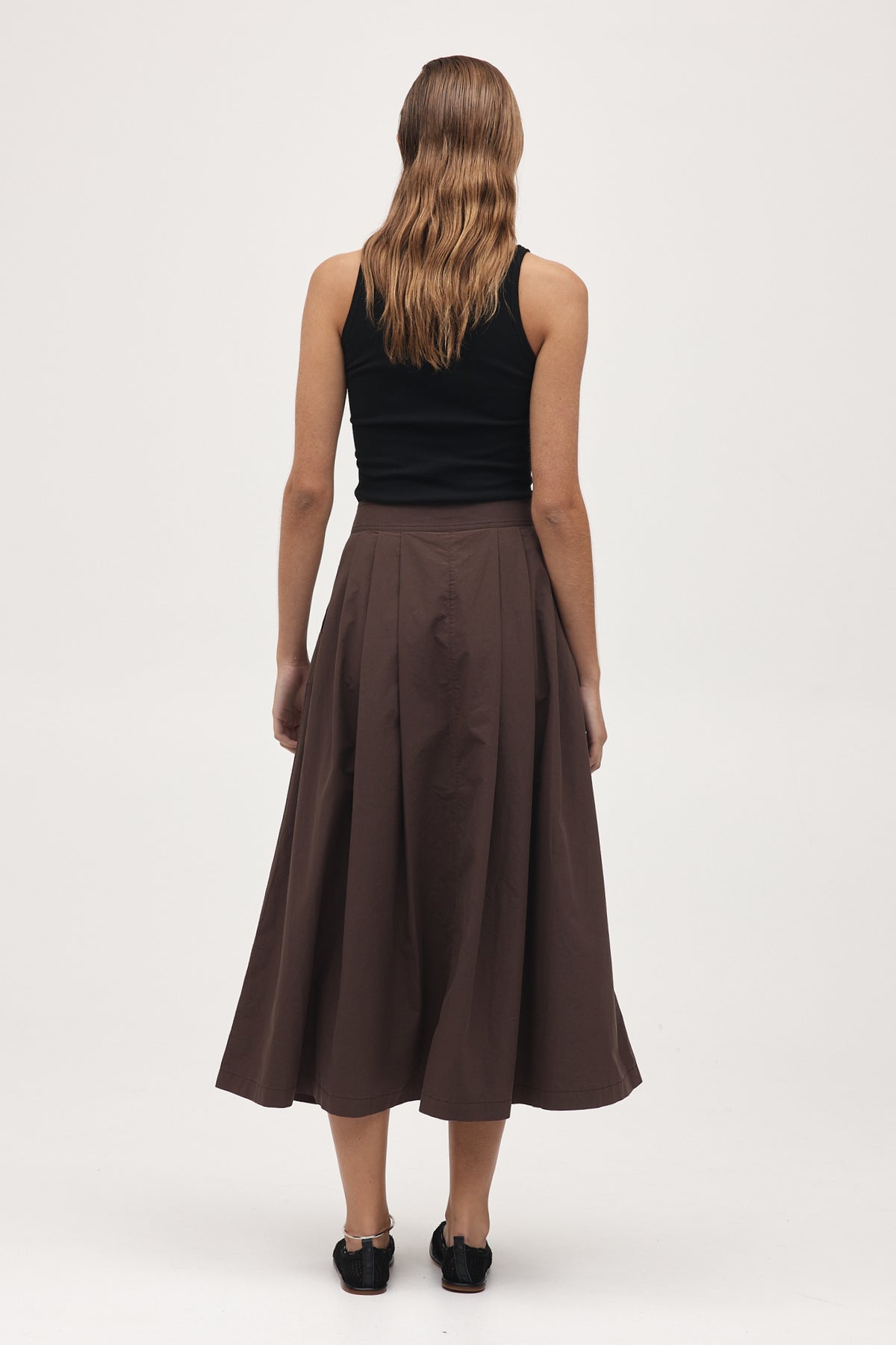 Marle Henry Skirt // Choc