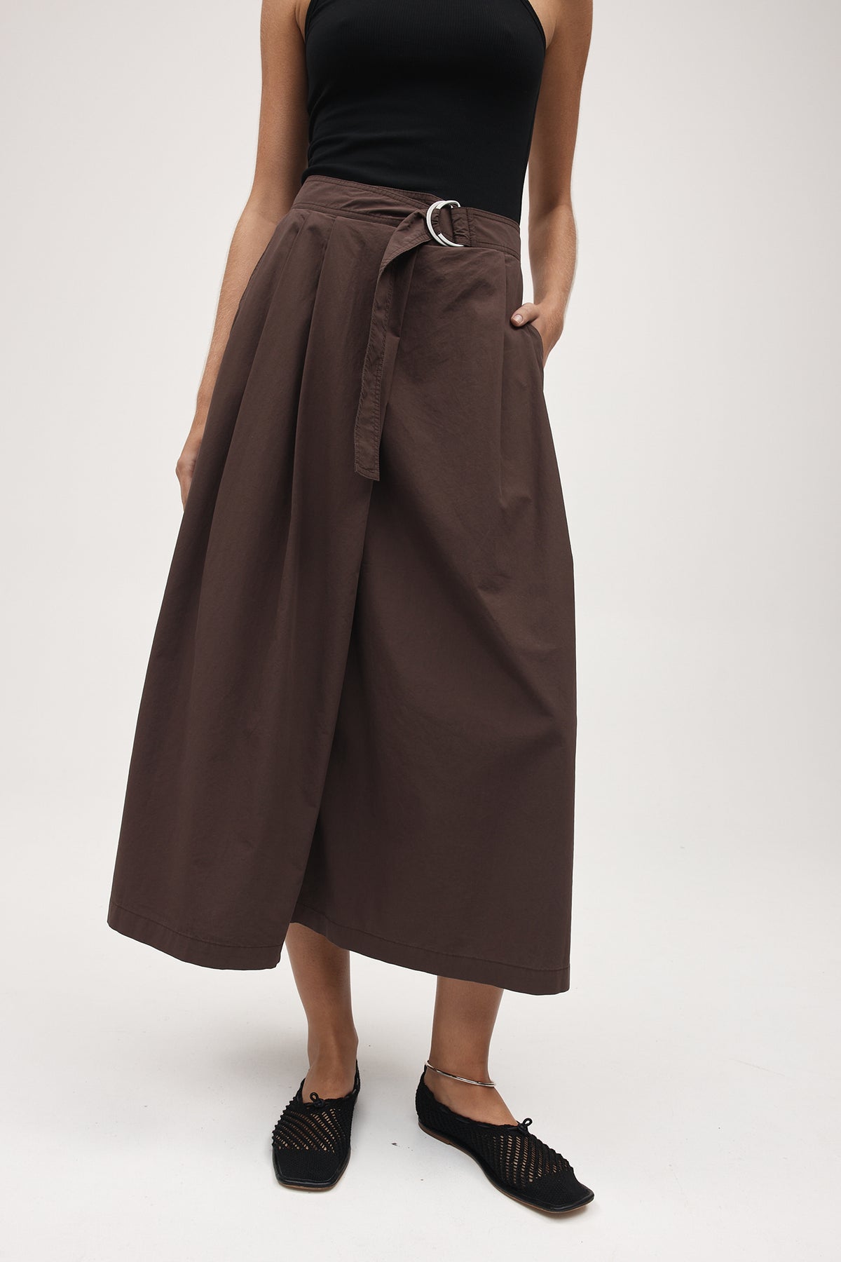 Marle Henry Skirt // Choc