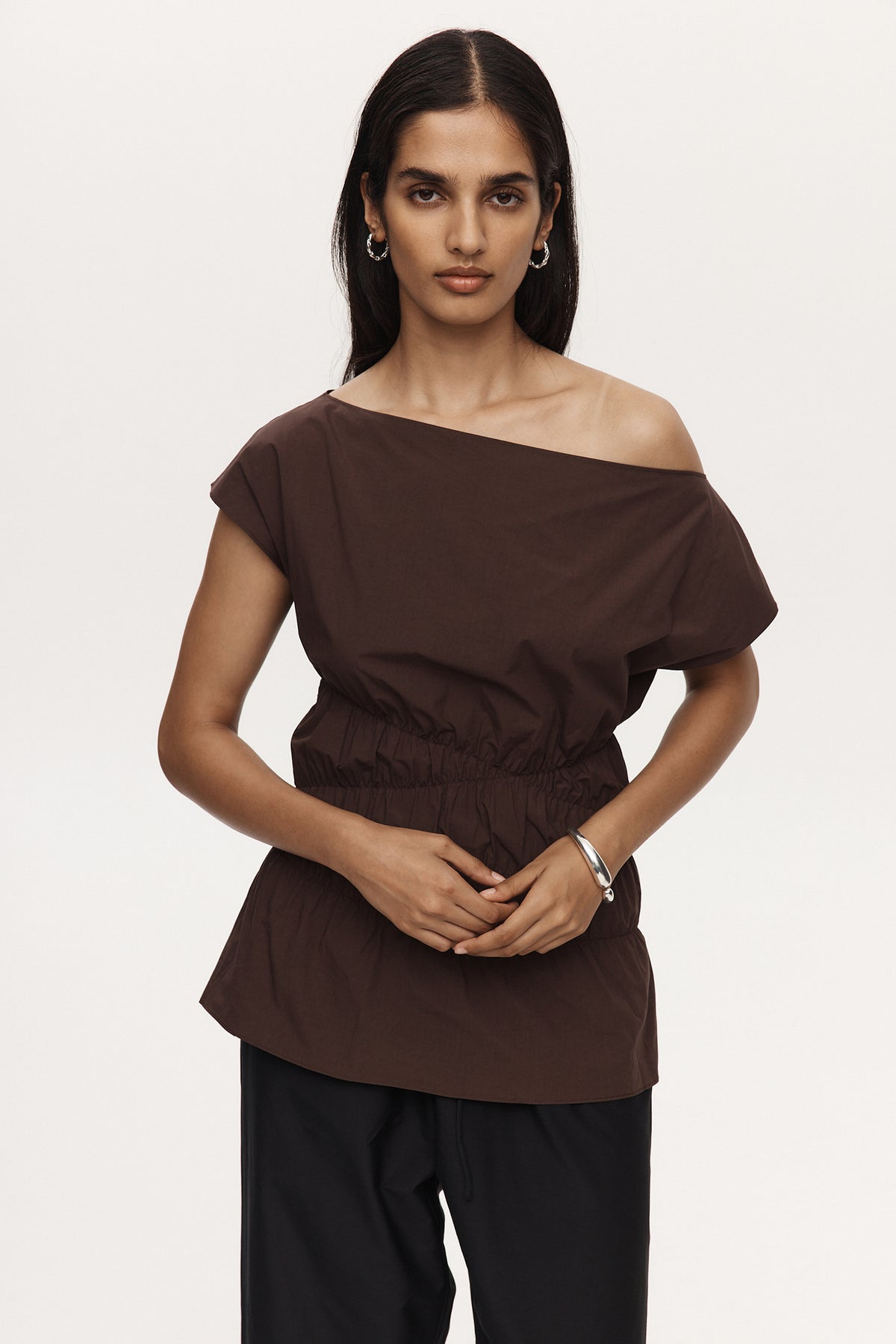 Marle Aida Top // Chocolate