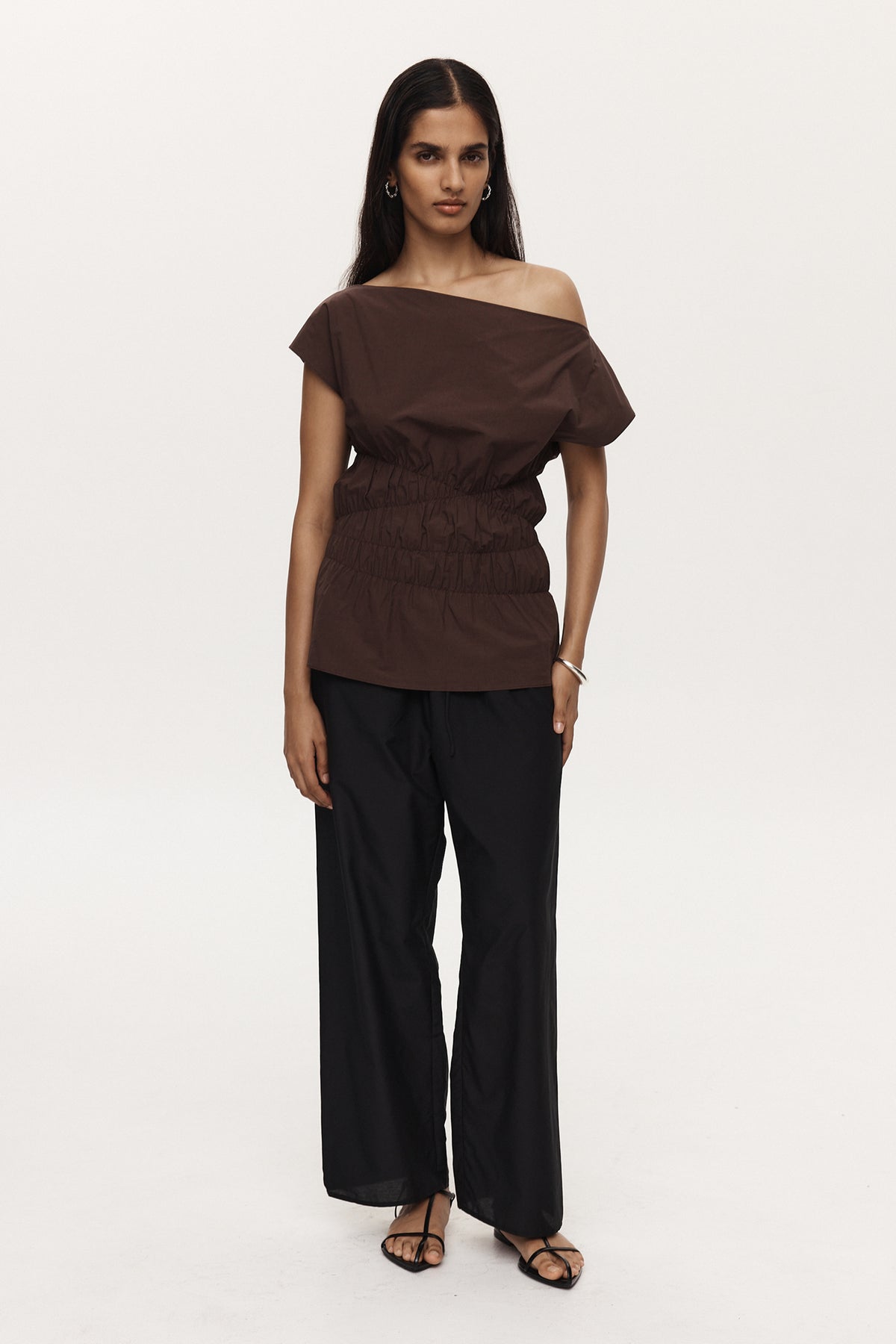 Marle Aida Top // Chocolate